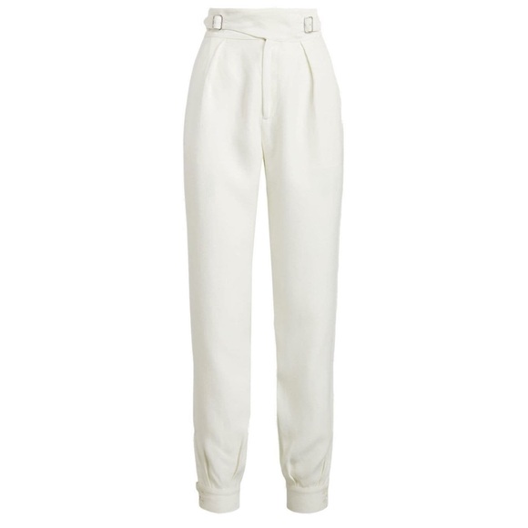 ❌SOLD❌ RALPH LAUREN PURPLE LABEL VIOLA HIGH WAISTED TAILORED TROUSERS - Picture 2 of 10